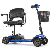 Reisescooter eTravel, elektrisch, zelegbar - blau