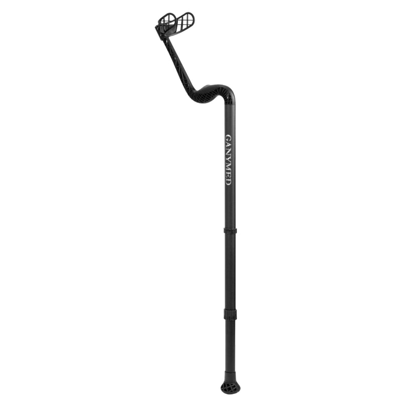 Unterarmgehhilfe GANYMED® - 1001 - struktur grau - Ergo-Softgriff
