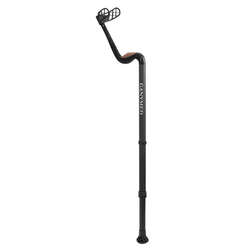 Unterarmgehhilfe GANYMED® - 1001 - struktur grau - Ergo-Softgriff