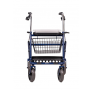 Rollator aus Stahl mit Korb Bild 2