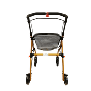 Indoor Rollator in Vollholzoptik Bild 2