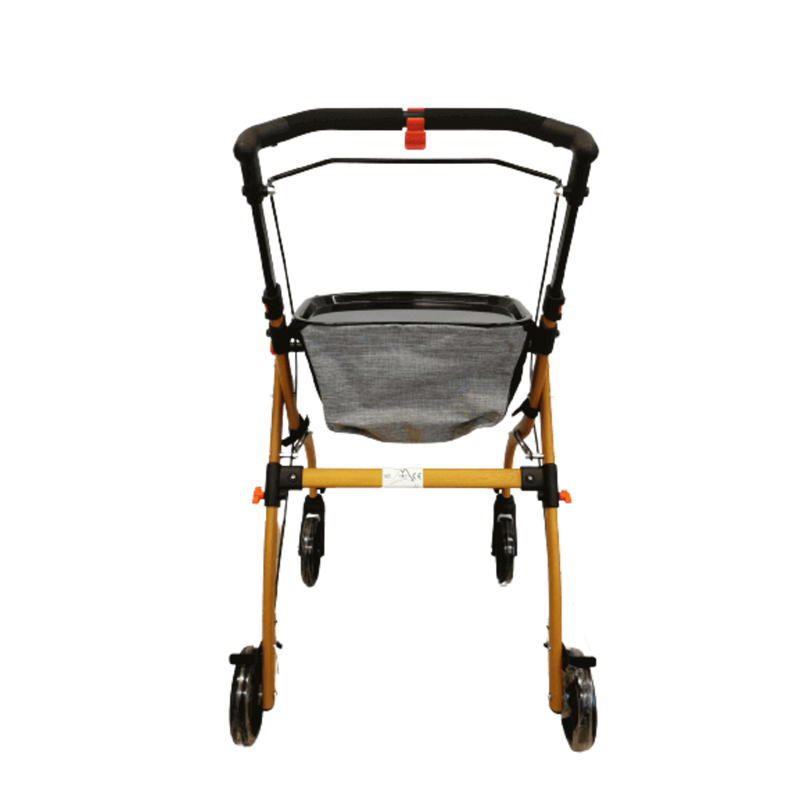 Indoor Rollator in Vollholzoptik Bild 2