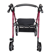 Aluminium Leichtgewicht Rollator - Rot Bild 2