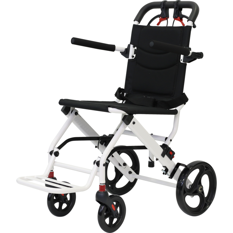 Leichter Transportrollstuhl – Faltbar und Mobil