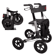 Luftbereifter Reise Rollator Bild 5