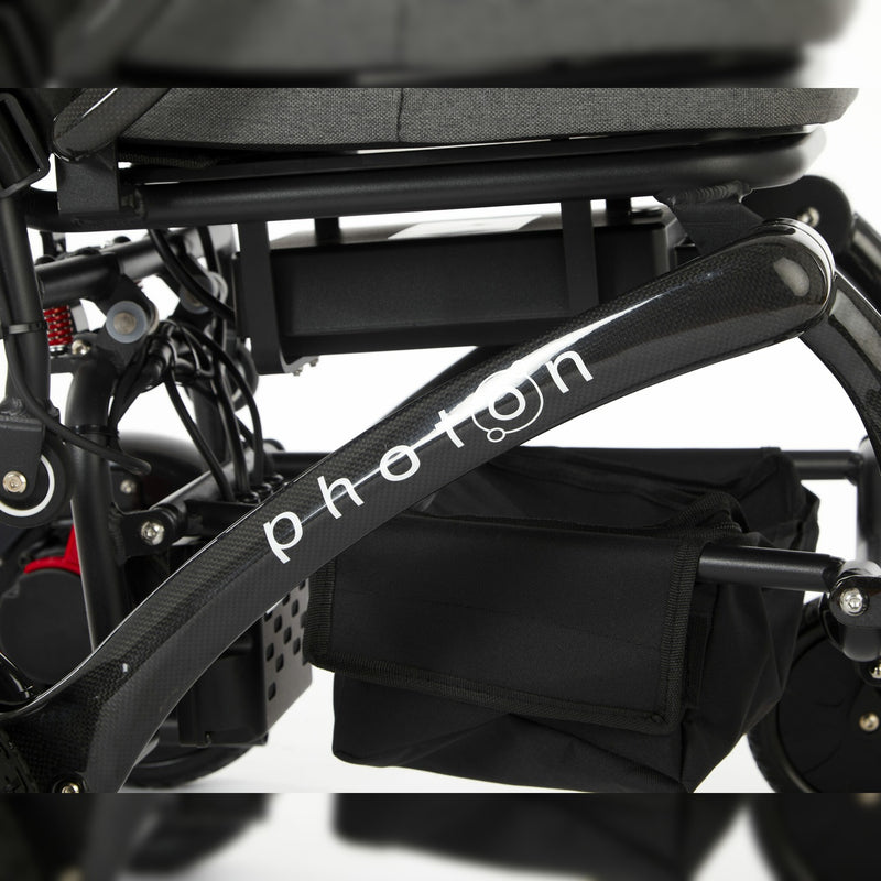 Photon Elektrorollstuhl Carbon - schwarz Bild 9