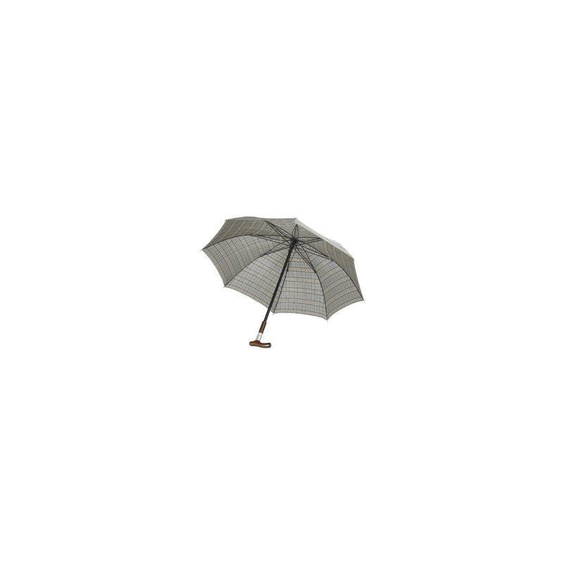 Stockschirm 100 kg - Safebrella DUO - Fritzgriff - blau-grün - kleine Ausführung