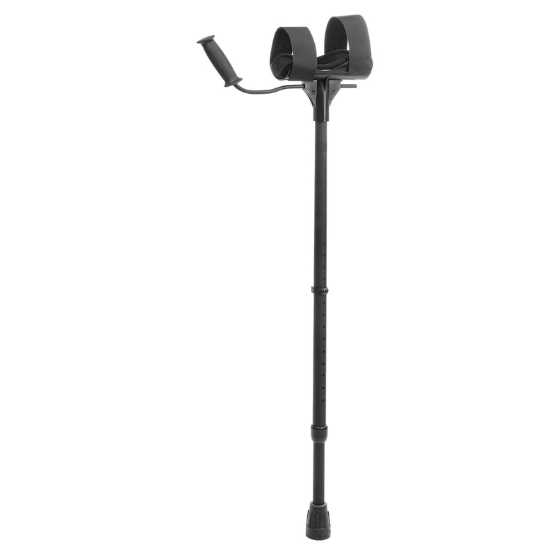 Arthritis-Gehstütze GALAXY 150 kg - CLIP - Ergo Softgriff - schwarz - struktur schwarz
