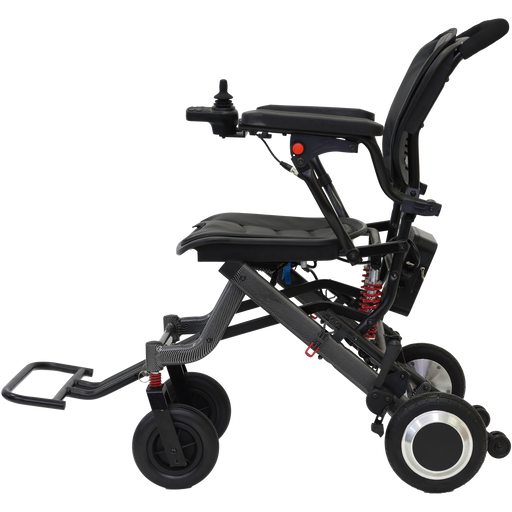 Elektro Carbon Faltrollstuhl, Super Leicht - 15 km (10A)