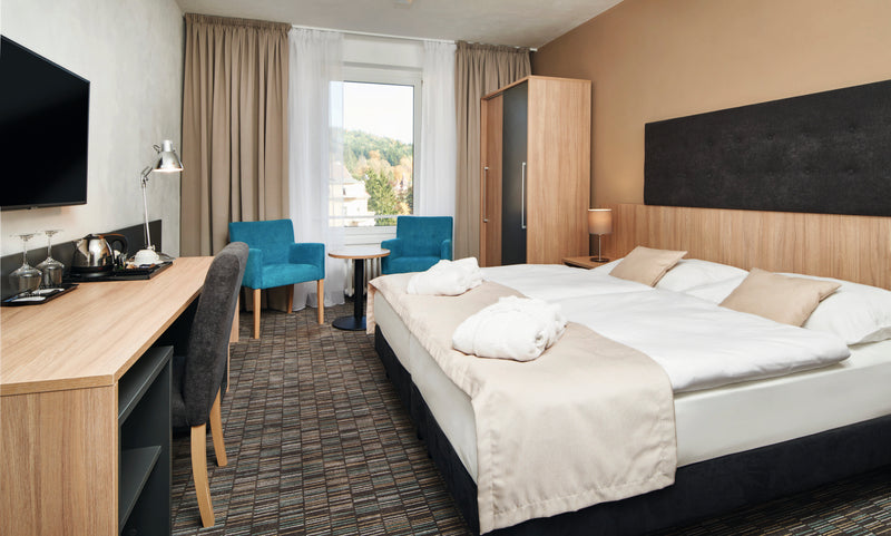 Hotel Děvín in Marienbad - Zimmerbeispiel
