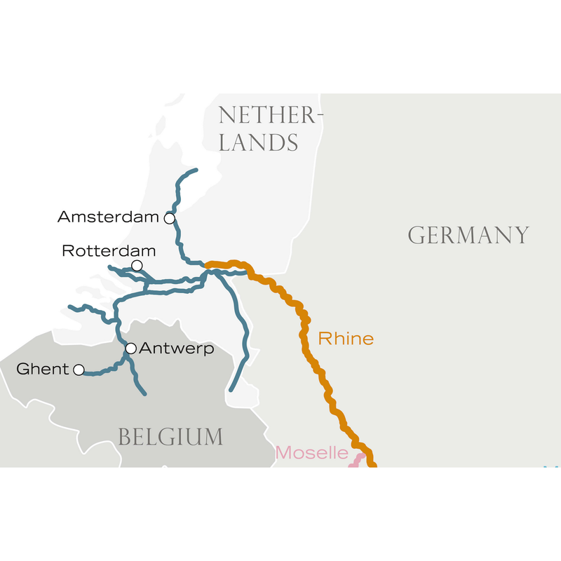 Zauberhaftes Belgien und Holland - mit Amsterdam 04.04 - 08.04.2026