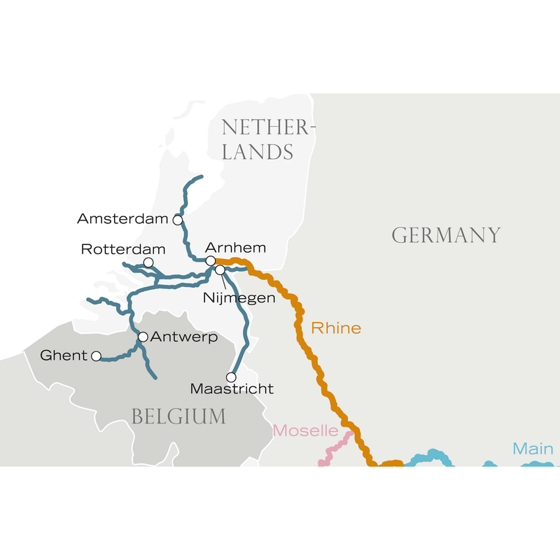 Blütenzauber im Herzen Hollands und Belgiens schönste Städte 15.04 - 22.04.2026