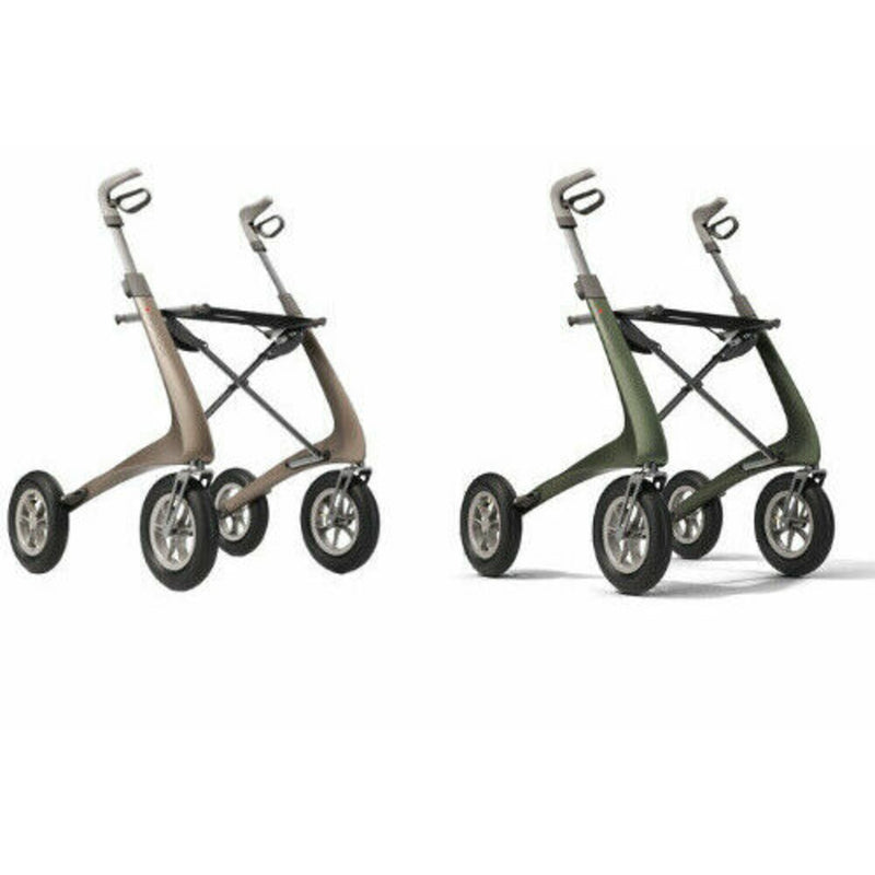 Carbon Rollator Overland - grün